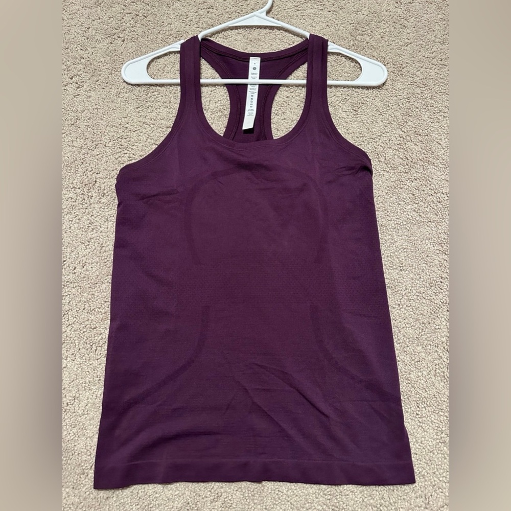 NWT lululemon swiftly tech tank top